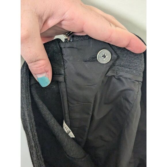 CAbi Audrey Pant Gray Side Zip Stretch Slacks Pants Style 967 - Size 4 - Picture 10 of 10